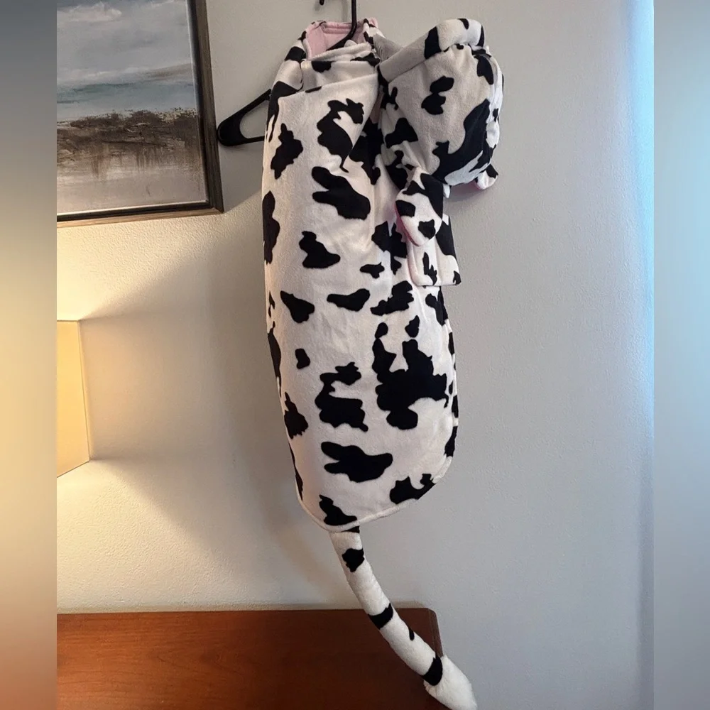 Cow Print Dog Costume
